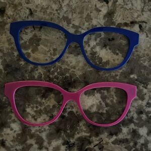PAIR Quinn Hot Pink and Indigo frame cover